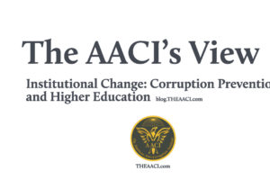 Institutional Change: Corruption Prevention and Higher Education
