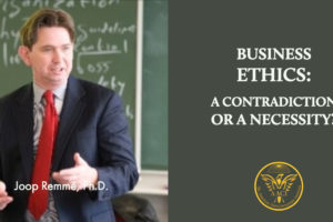 Business Ethics: a contradiction or a necessity?