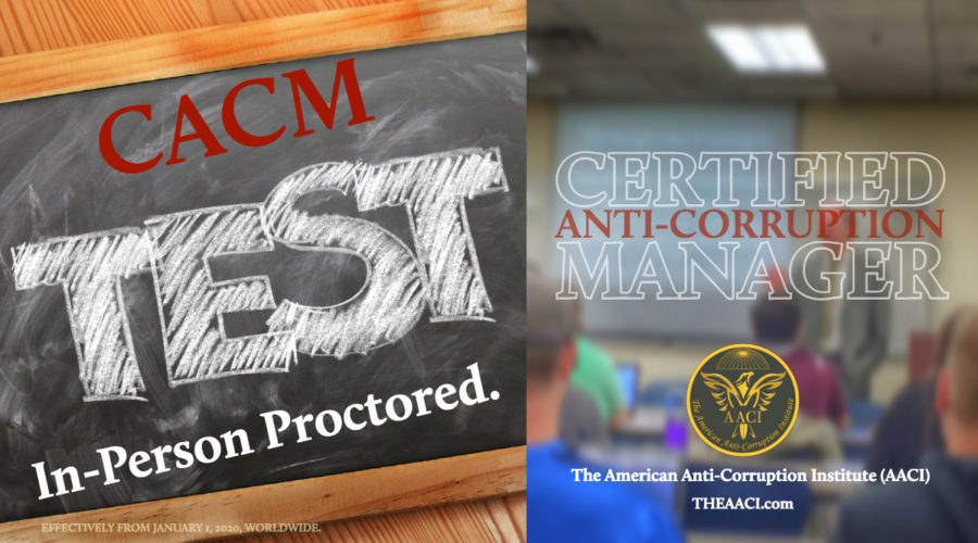 Announcement: In-Person Proctoring for the CACM Online Exam