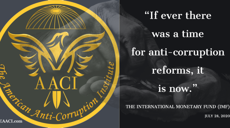 The International Monetary Fund (IMF): Covid-19 Pandemic  Increases Corruption Risks
