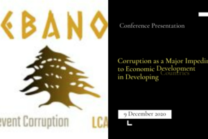 Conference Paper: Corruption as a Major Impediment to Economic Development in Developing Countries
