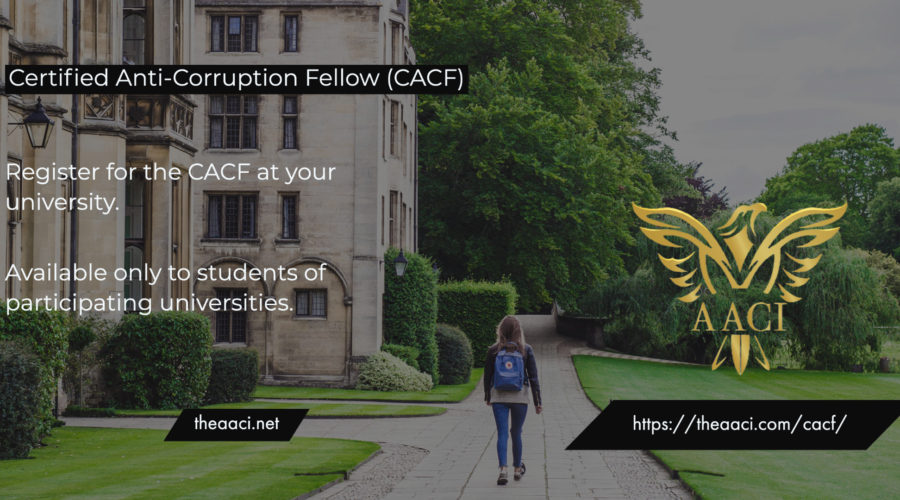 A New Anti-Corruption Certification for University Students Worldwide.