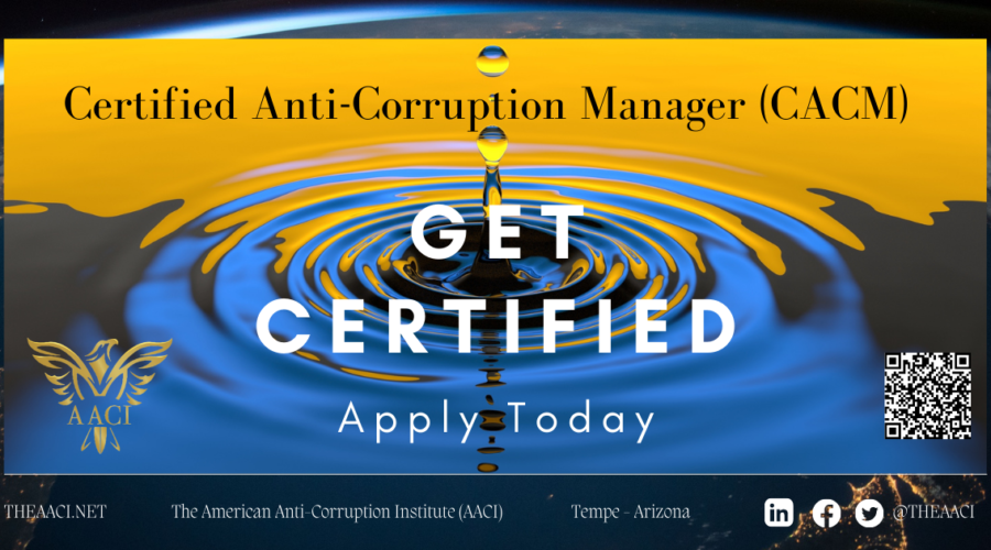 Certified Anti-Corruption Manager (CACM)