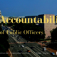 Accountability of Public Officers 