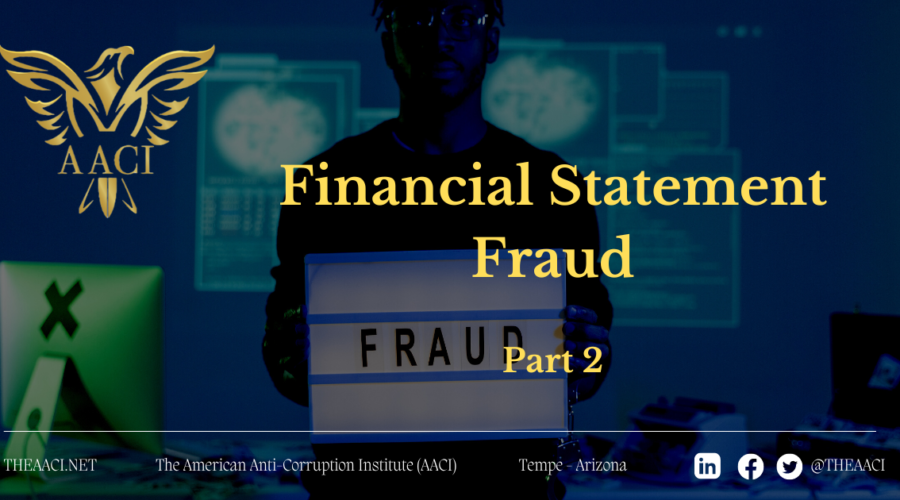 Financial Statement Fraud – Part 2