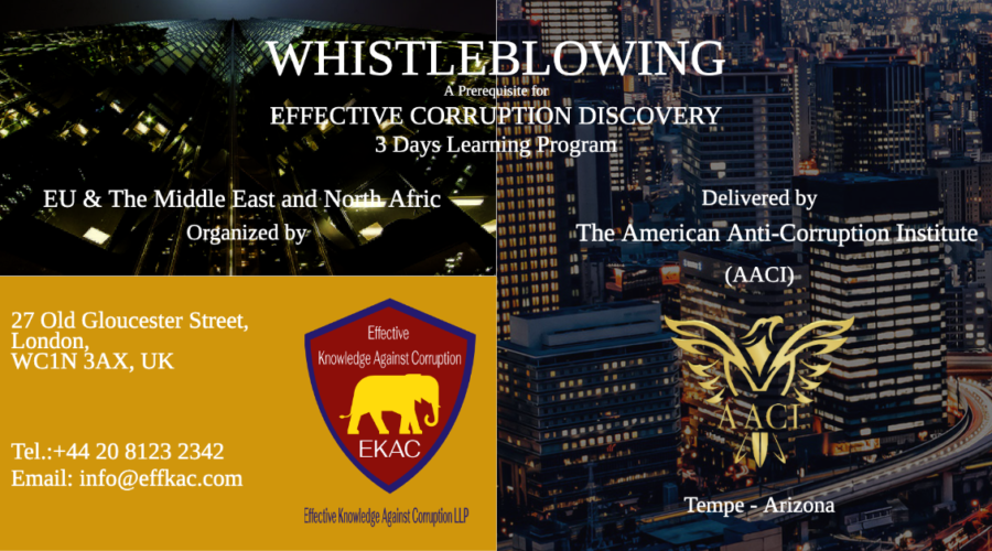 Whistleblowing: A Prerequisite for Effective Corruption Discovery