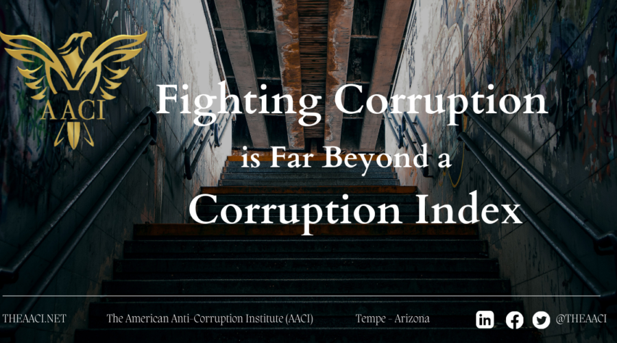 Fighting Corruption is Far Beyond a Corruption Index