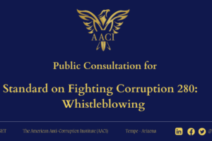 Public Consultation for Standard on Fighting Corruption 280: Whistleblowing