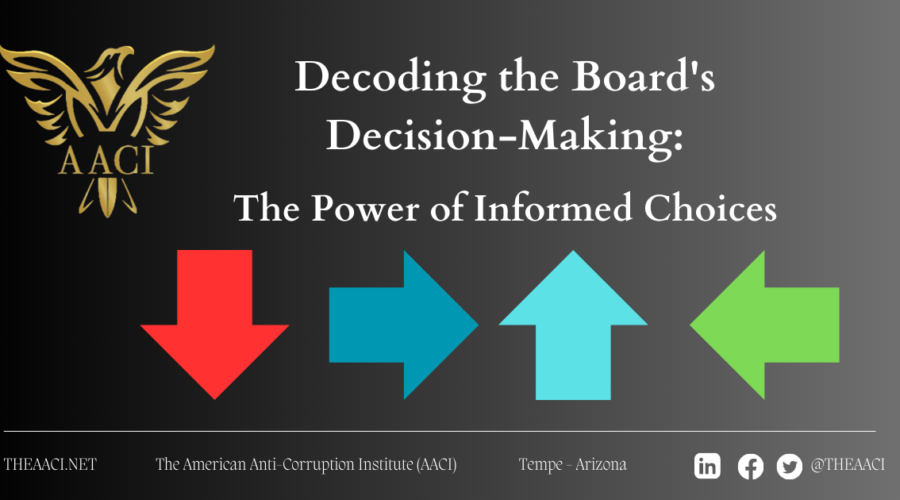 Decoding the Board’s Decision-Making: The Power of Informed Choices
