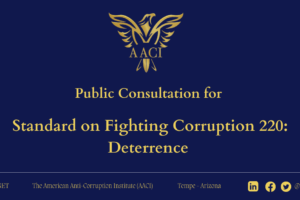 Public Consultation for Standard on Fighting Corruption 220: Deterrence