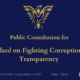 Public Consultation for Standard on Fighting Corruption 240: Transparency