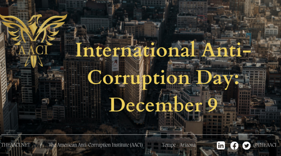 International AntiCorruption Day December 9 The American Anti