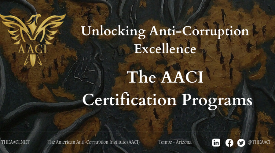 Unlocking Anti-Corruption Excellence: The AACI Certification Programs