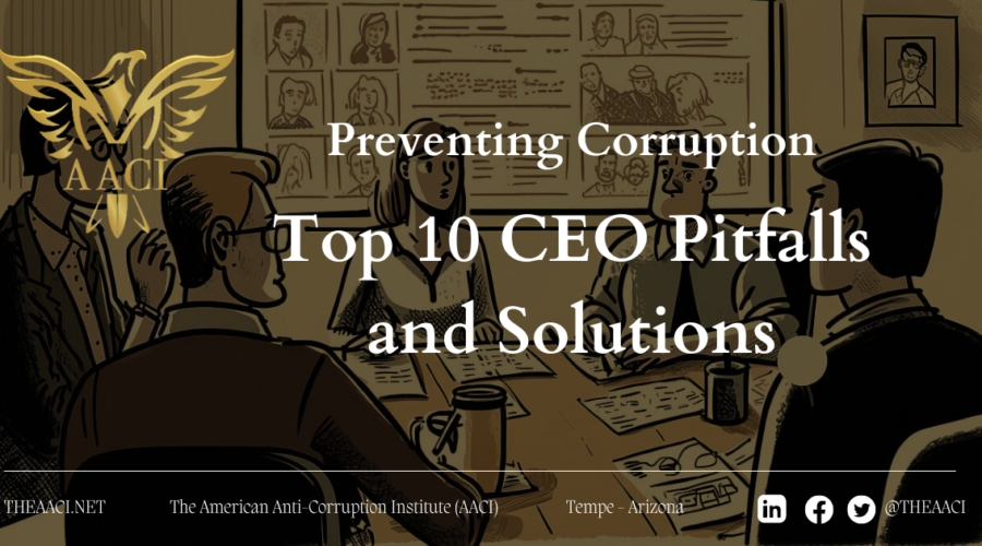 Preventing Corruption: Top 10 CEO Pitfalls and Solutions