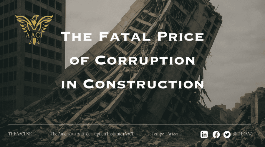 The Fatal Price of Corruption in Construction