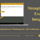 The AACI enforces browser monitoring for all exams