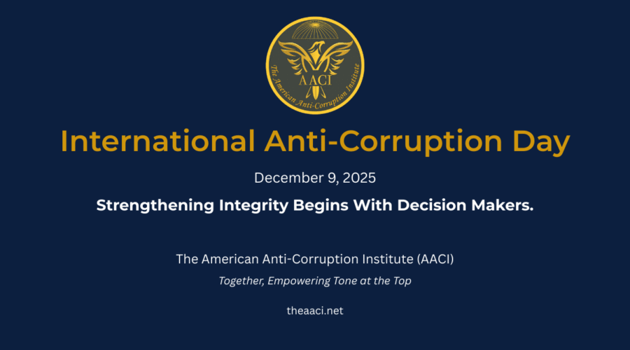 International Anti-Corruption Day: A Reminder That Leadership Still Determines Everything