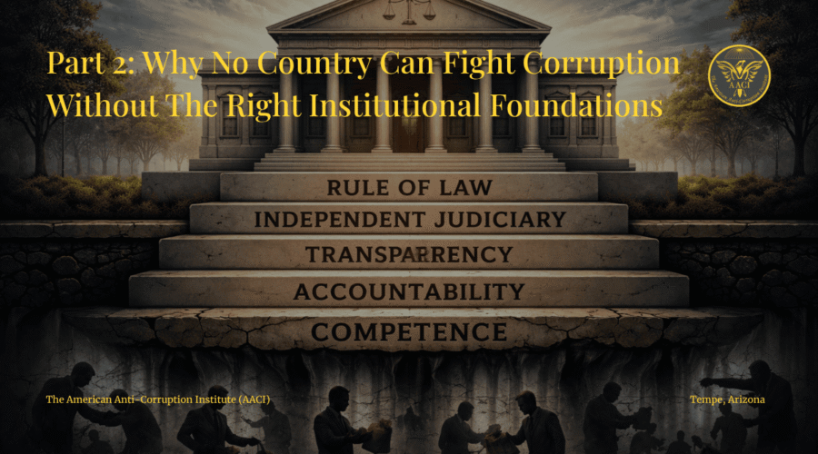 Part 2: Why No Country Can Fight Corruption Without The Right Institutional Foundations