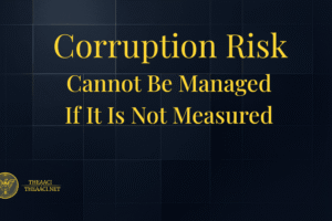 Corruption Risk Cannot Be Managed If It Is Not Measured
