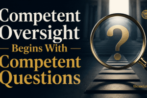 What Competent Anti-Corruption Oversight Looks Like