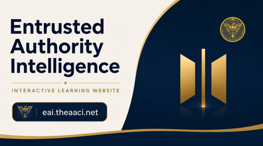 AACI Launches the Entrusted Authority Intelligence Interactive Learning Website