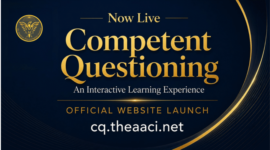 AACI Launches the Competent Questioning Interactive Learning Experience