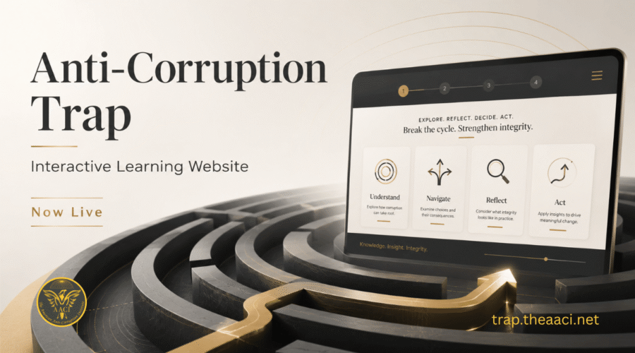 AACI Launches the Anti-Corruption Trap Interactive Learning Website