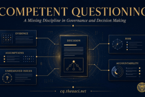 Competent Questioning: A Missing Discipline in Governance and Decision Making
