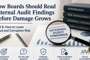 How Boards Should Read Internal Audit Findings Before Damage Grows