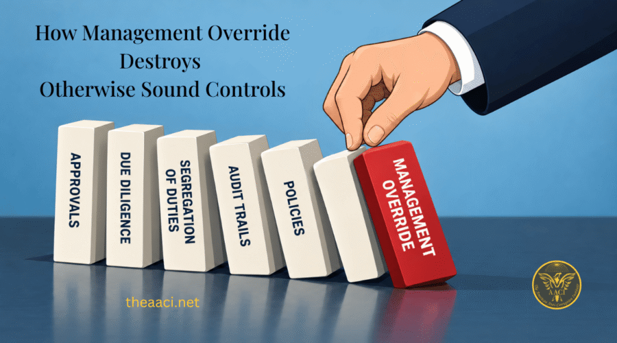 How Management Override Destroys Otherwise Sound Controls